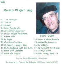 Markus Klugier Zing